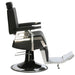 Barbering chair dark black