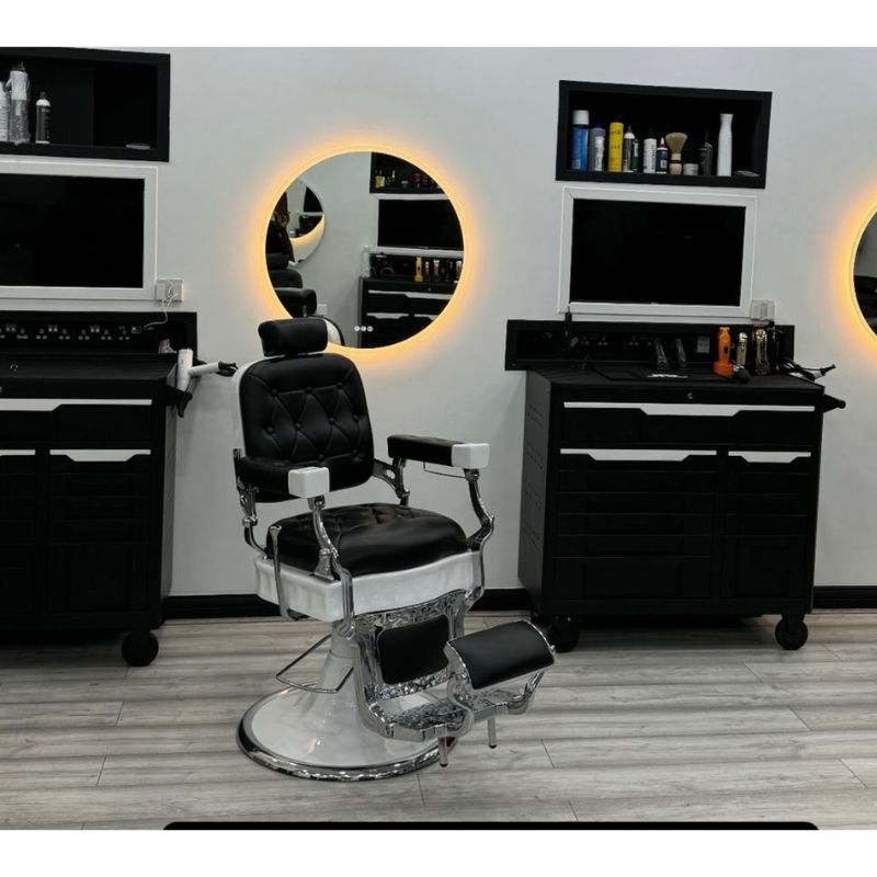 Mirplay Barber Chair - JONES Black