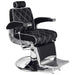 Barber chairs black hugo main view 