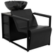 Salon Backwash Unit Basil Black Basin