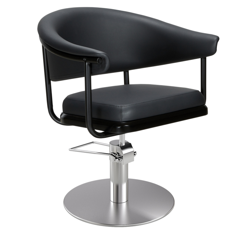 Salon Chair Black Lyra