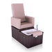 Pink Pedicure Chair with Basin Centenary