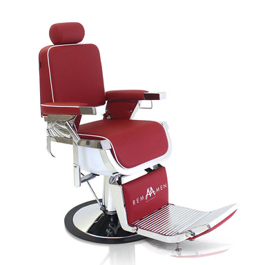 Red barber chair emperor