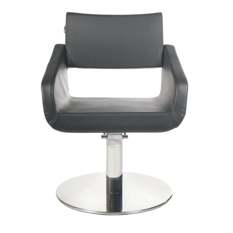 Salon Chair Babou Silver circle base