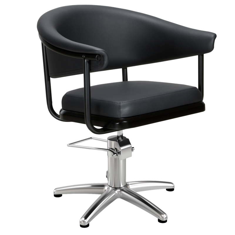 Salon Chair Black Lyra