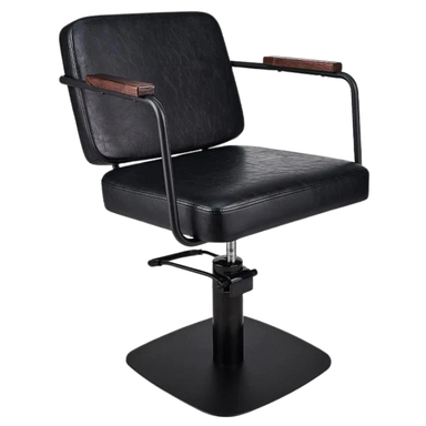 Salon Chair Black Enzo