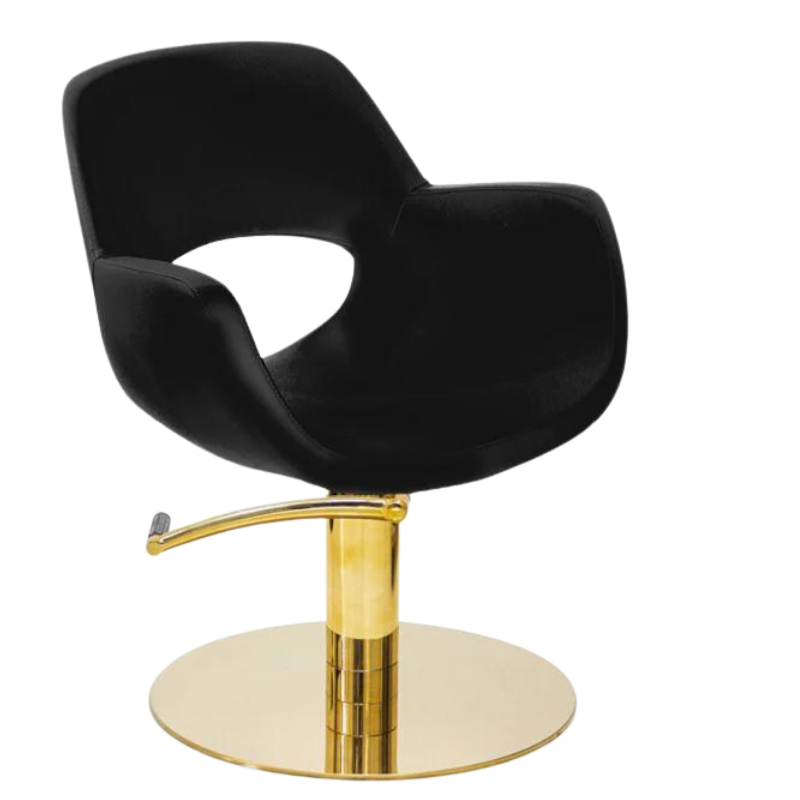 Salon Chair Isoka Gold Base