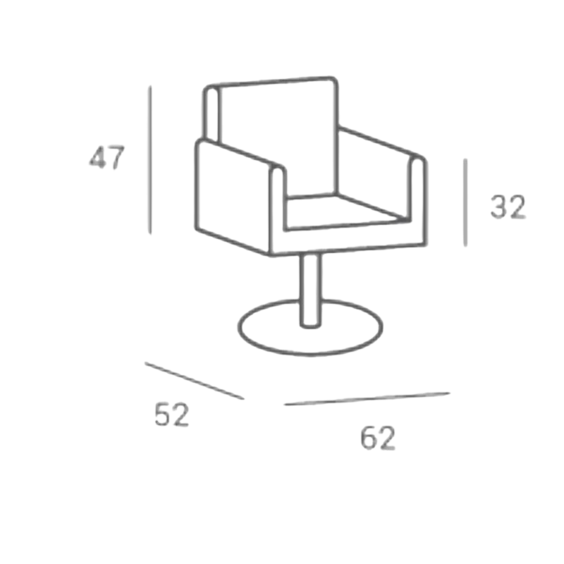 Salon Chair Dimensions