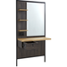 Salon Styling Unit Logan Dark Wood