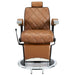 barber chairs hugo brown front vie barber chair 