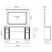 barber station dimensions