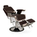 REM brown barber chair emperor reclined